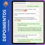 Depoimento do resultado da radiestesia - Carol Mendes